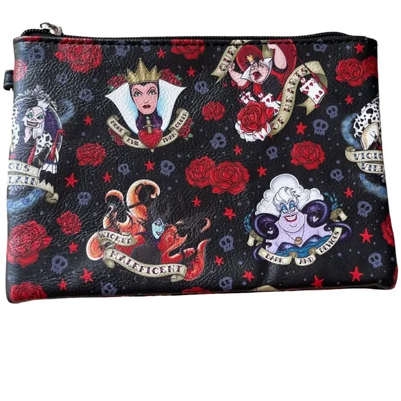 Disney Villains Black Clutch Pouch - Picture 2 of 2